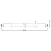 Ledvance 10W LED T5 lempa, G5, baltos matinės sp., 3000K