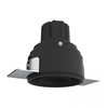 10W LED užglaistomas šviestuvas, juodas, 3000K, IP44, S178