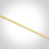 10W/m itin plona lanksti COB LED juosta, 24V, IP20, 400LEDs/m, 2700K, 7843E/EW