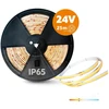 10W/m LED COB juosta PREMIUM, 3000K, IP65, 24V, 320LED/m, 25m ritė