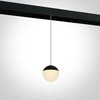 10W pakabinamas šviestuvas į magnetines sistemas, juodas, 3000K, 42136/B/W