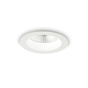 Lubinis šviestuvas Ideal Lux 10W recessed lamp 1 light BASIC, 3000K, chrome