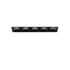 Ideal Lux 10W recessed lamp 5 lights LIKA, 3000K, chrome