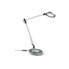 Ideal Lux 10W table lamp with 1 light FUTURA, 4000K, aluminum.