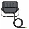 Ledvance 11/16W LED prožektorius FL AREA V, juodas, 4000K, IP66, 48°x85°