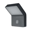 Bikuvalt 11,5W LED sieninis šviestuvas ENDURA STYLE WALL WIDE, su judesio davikliu, tamsiai pilkas, 3000K