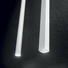 Pakabinamas šviestuvas Ideal Lux 11,5W suspended lamp with 1 light ULTRATHIN, 3000K, aliuminio
