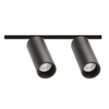 11,6W dvigubas šviestuvas į magnetines sistemas FIT 35 48V, 3000K, juodas