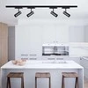 V-tac 11W LED akcentinis šviestuvas į magnetinius bėgelius, juodas, 4000K