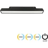 Pakabinamas šviestuvas Bikuvalt 11W LED linijinis šviestuvas į magnetines sistemas VIOKEF MAGNETIC, juodas, 3000/4000/6000K, 4244300S