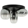 11W LED lubinis šviestuvas, juodos/pilkos sp., 3000K, 2615