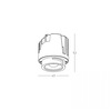 11W LED modulis, juodas, 3000K, IP44, 36°, S343