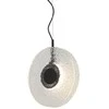 11W LED pakabinamas šviestuvas, juodu korpusu/skaidrus stiklas, 3000K, 23075