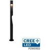 11W LED pastatomas lauko šviestuvas, juodas, 3000K, IP65, CREE LED chip
