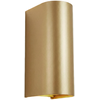 11W LED sieninis fasado šviestuvas GLOWI, aukso sp., 2700/3000K, IP65, A4011070O