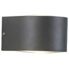 Sieninis šviestuvas 11W LED sieninis fasado šviestuvas MAVENNA, tamsiai pilkas, 3000K, IP54, šviečia į viršų ir į apačią, 4334600
