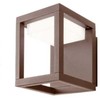 Sieninis šviestuvas 11W LED sieninis lauko šviestuvas XIERA, tamsiai rudas, 2900/3100K, IP54, 90441