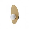11W LED sieninis šviestuvas CODY, aukso sp., 3000K, 01-3287