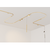 11W LED šviestuvas į magnetinę sistemą ZAMBELIS MAGNETIC 6MM, žalvario sp., 3000K, 25258