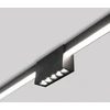 11W LED šviestuvas, montuojamas į NOVO bėgelį, juodas, 48V, 3000K, IP65, 4331700