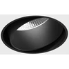 11W LED užglaistomo montavimo šviestuvas TUB M R, juodas, 3000K, 50°, DALI, IP44