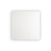 Sieninis šviestuvas Ideal Lux 11W wall lamp with 1 light COVER, 3000K, aliuminio