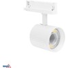 Bemko 12-40W LED akcentinis šviestuvas į 3 fazių bėgelį VASKO, baltas, 3000K