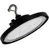120W LED UFO šviestuvas HIGH BAY V, juodas, 6500K, 90°