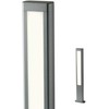 12,44W LED pastatomas lauko šviestuvas DOLMEN, tamsiai pilkas, 3000K, IP54, 90125