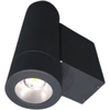 12,5W LED sieninis šviestuvas BERYL PROOF, juodas, 4000K, IP65
