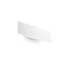Ideal Lux Sieninis šviestuvas Zig Zag Ap D29 Bianco 4000K