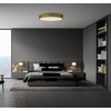 126W LED lubinis šviestuvas ISIA, aukso sp., 2700/3000/4000K, dimeriuojamas, P3453372OTDT