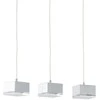 12,6W LED pakabinamas šviestuvas SETH, chromo sp./skaidrus, 3000K