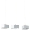 12,6W LED pakabinamas šviestuvas SETH, chromo sp./skaidrus, 3000K