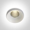 12W COB LED įleidžiamas šviestuvas, baltas, 3000K, 10112HA/W/W