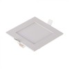 V-tac 12W LED įleidžiama panelė, balta, 2700K, su maitinimo šaltiniu
