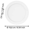12W LED įleidžiama panelė FUEVA 5, balta, 3000K, dimeriuojama