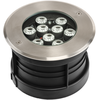 12W LED įleidžiamas lauko šviestuvas RUNA 2, juodu korpusu, 3000K, IP67, 45°