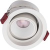 12W LED įleidžiamas pakreipiamas šviestuvas MT 147 LED, baltas, 4000K