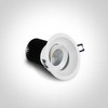 12W LED įleidžiamas pakreipiamas šviestuvas, baltas, 3000K, 11112TA/W/W