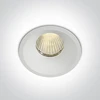 12W LED įleidžiamas šviestuvas, baltas, 3000/3500/4000K, IP65, dimeriuojamas, 10112TP/W/V