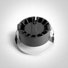 12W LED įleidžiamas šviestuvas, baltas, 3000/3500/4000K, 10112DX/W/V