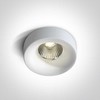 12W LED įleidžiamas šviestuvas, baltas, 3000K, 10112R/W/W