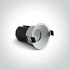 12W LED įleidžiamas šviestuvas, baltas, 3000/3500/4000K, IP65, dimeriuojamas, 10112TP/W/V