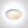 12W LED įleidžiamas šviestuvas, baltas, 3000/4000/5000K, 10112ED/W/V