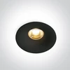 12W LED įleidžiamas šviestuvas, juodas, 3000/3500/4000K, 10112DX/B/V