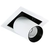 Lubinis šviestuvas Italux Įleidžiamas LED šviestuvas GL7117-1/12W 4000K WH+BL