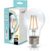 12W LED lemputė FGS, E27, skaidri, 4000K, 360°