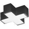 12W LED linijinio šviestuvo X formos sujungimas NEXT, juodas, CCT
