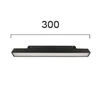 Pakabinamas šviestuvas Bikuvalt 12W LED linijinis šviestuvas į magnetines sistemas VIOKEF MAGNETIC, juodas, 3000K, dimeriuojamas, 4244300